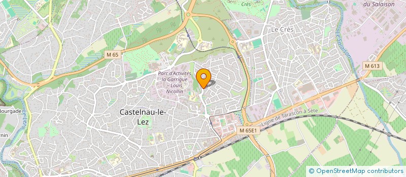 localisation de l'entreprise AMITY SARL à CASTELNAU-LE-LEZ