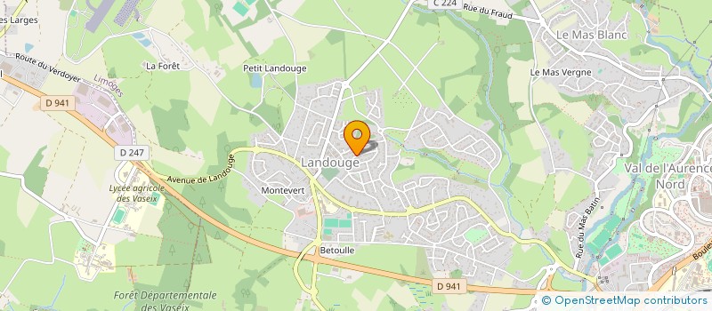 localisation de l'entreprise AMITYE FRANKO-AYISYEN DE LIMOGES à LIMOGES