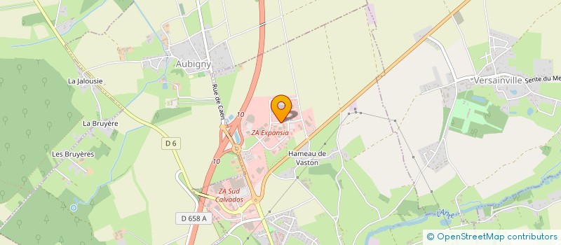 localisation de l'entreprise AMIVELEC à FALAISE