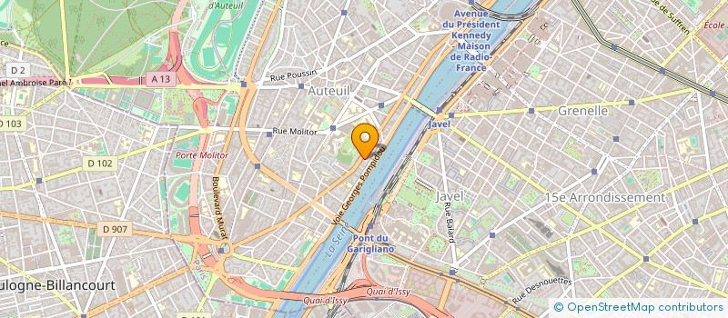 localisation de l'entreprise AMIVET  PARIS