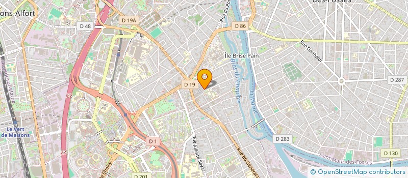 localisation de l'entreprise AMIZADE HOLDING  CRETEIL