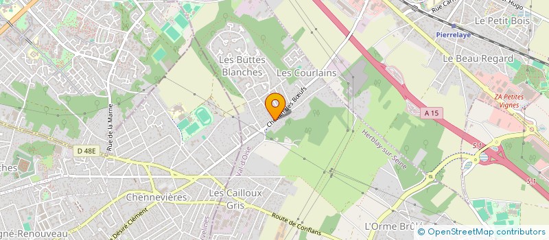 localisation de l'entreprise AMIZADES E RAIZES DE PORTUGAL - ARP  HERBLAY-SUR-SEINE