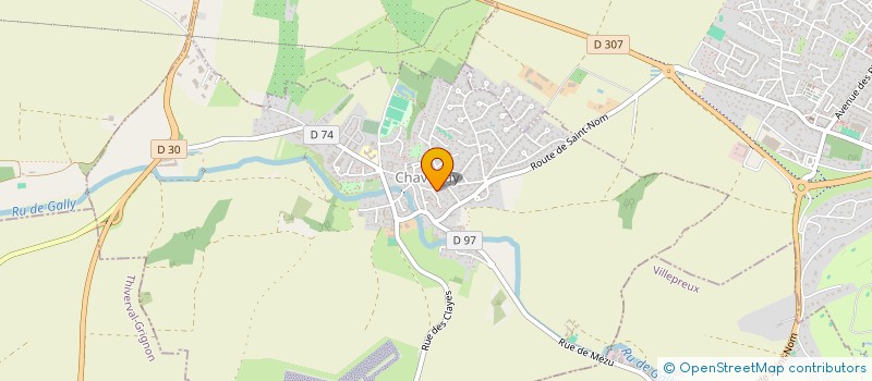 localisation de l'entreprise AMJ  CHAVENAY