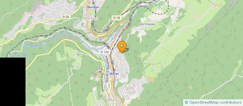 localisation de l'entreprise AMJ  HAUTS DE BIENNE