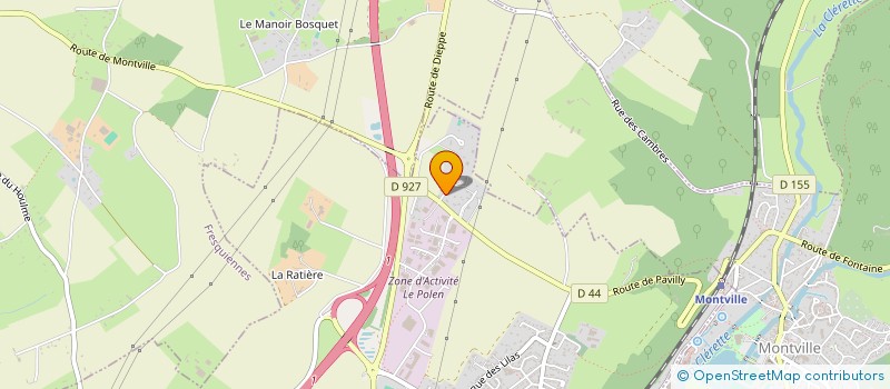 localisation de l'entreprise AMJ ELEC à ESLETTES