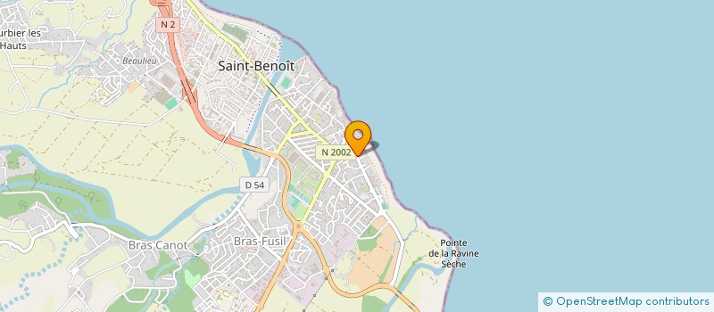 localisation de l'entreprise AMJ.OI. à SAINT-BENOIT