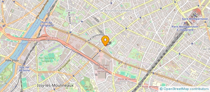 localisation de l'entreprise AMJ PORTE DE VERSAILLES - AUTOMOBILES MARC JALLAIS  PARIS