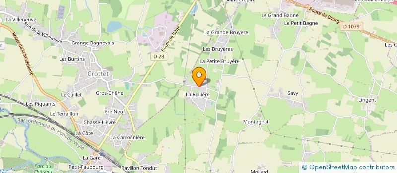 localisation de l'entreprise AMJA  SAINT-JEAN-SUR-VEYLE