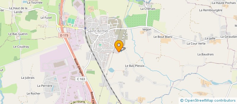 localisation de l'entreprise AMJADE TAXI  SAINT-ARMEL