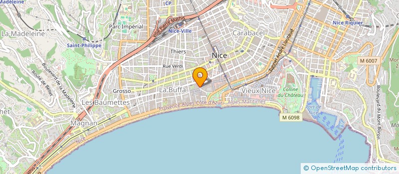 localisation de l'entreprise AMJC à NICE