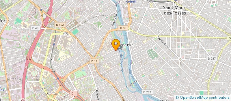 localisation de l'entreprise AMJD CONSULTANTS à CRETEIL