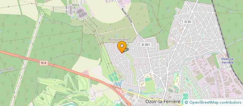 localisation de l'entreprise AMJF  CRECY-LA-CHAPELLE