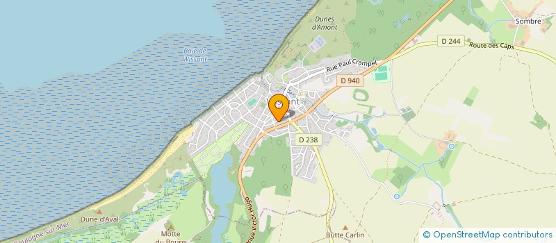 localisation de l'entreprise AMJM W4  WISSANT