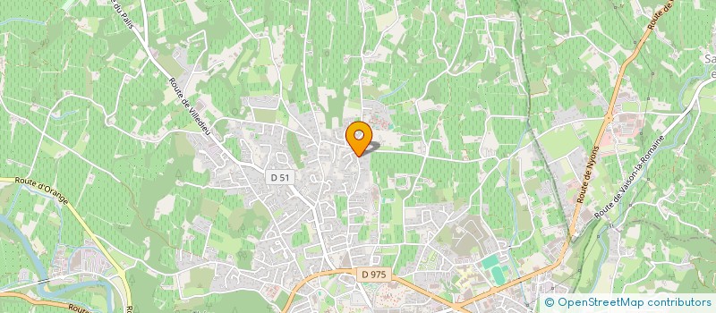 localisation de l'entreprise AMJOUEY à VAISON-LA-ROMAINE