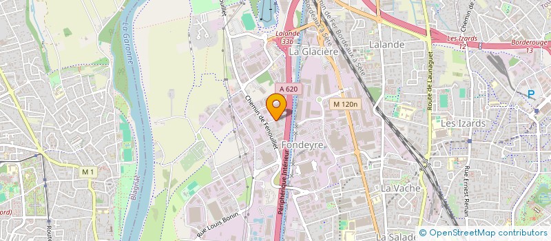 localisation de l'entreprise AMJP IMMO à TOULOUSE