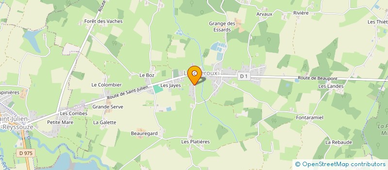 localisation de l'entreprise AMJS à LESCHEROUX