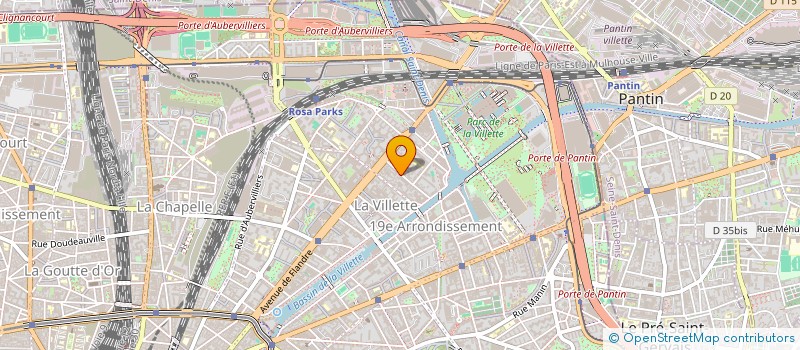 localisation de l'entreprise AMK  PARIS