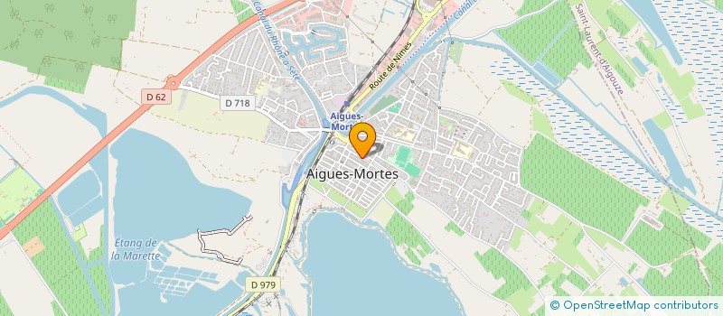 localisation de l'entreprise AMK  AIGUES-MORTES