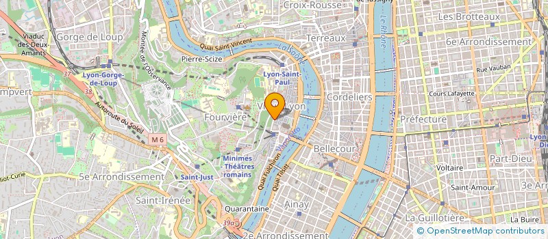 localisation de l'entreprise AMK  LYON