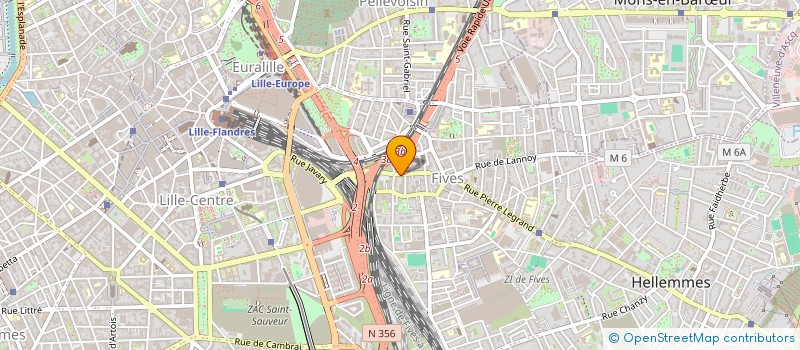 localisation de l'entreprise AMKA-IT à LILLE