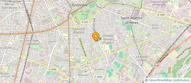localisation de l'entreprise AMKI à GRENOBLE