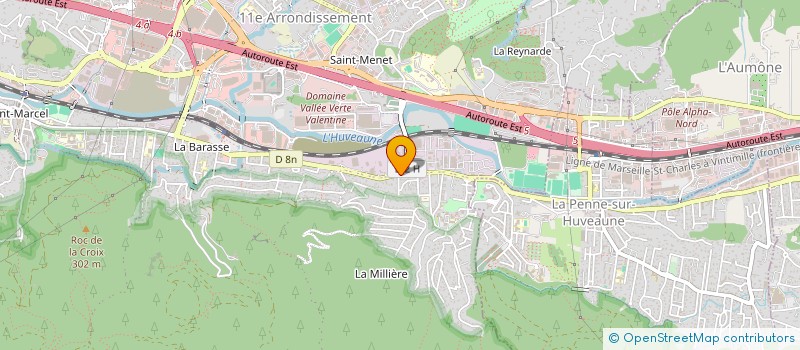 localisation de l'entreprise AMKS AUTOS  MARSEILLE