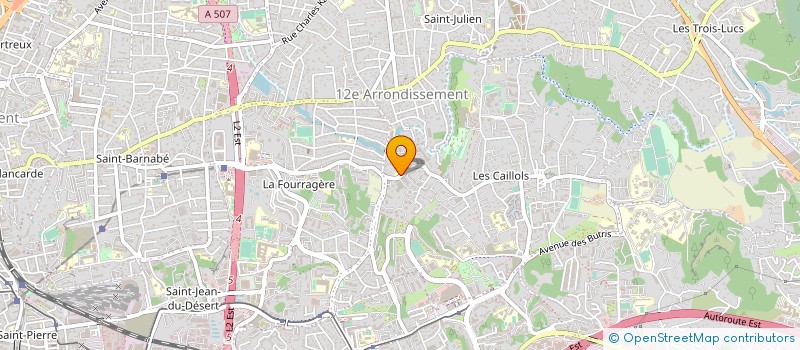 localisation de l'entreprise AML 23 à MARSEILLE