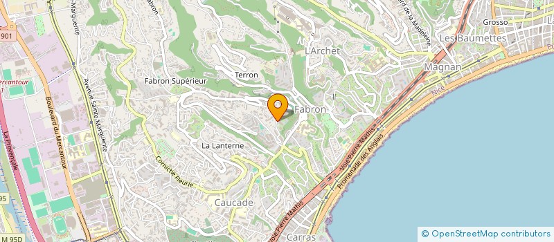 localisation de l'entreprise AML à NICE