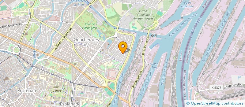 localisation de l'entreprise AML à STRASBOURG