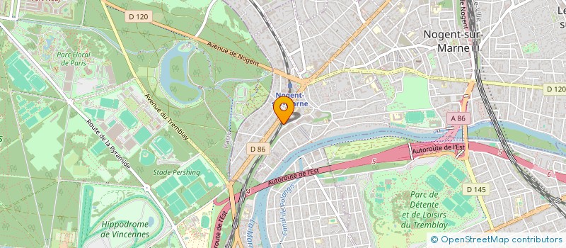 localisation de l'entreprise AML  NOGENT-SUR-MARNE
