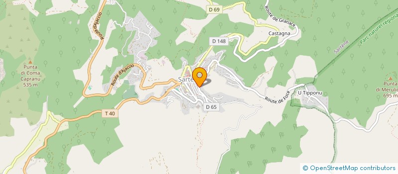 localisation de l'entreprise AML à SARTENE