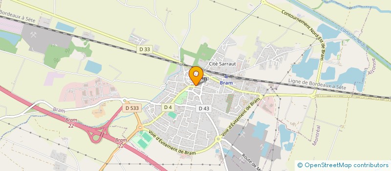 localisation de l'entreprise AML  BRAM