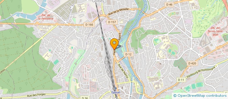 localisation de l'entreprise AML à EPINAL