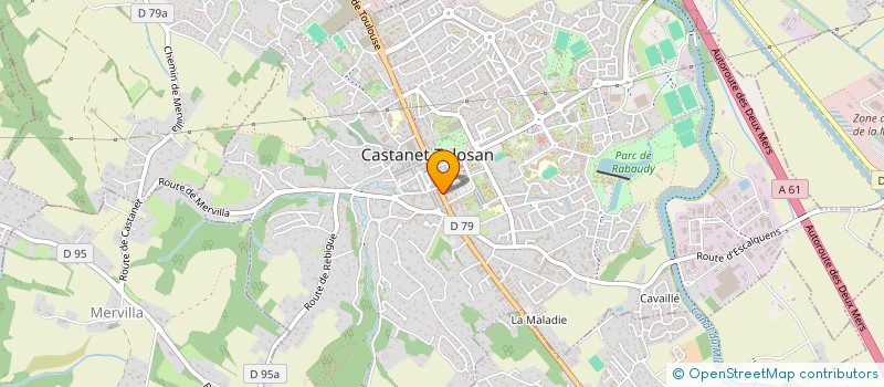 localisation de l'entreprise AML à CASTANET-TOLOSAN