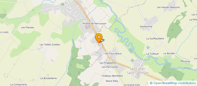 localisation de l'entreprise AML à PERRUSSON