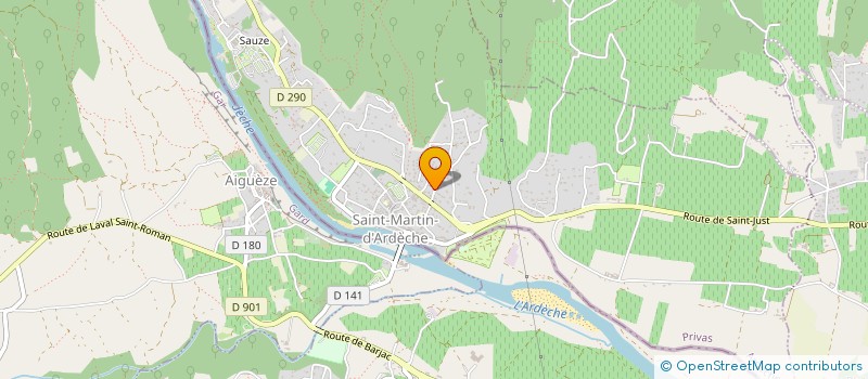 localisation de l'entreprise AML  ROCBARON