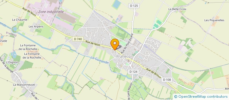 localisation de l'entreprise AML AUTOMOBILES  PRAHECQ