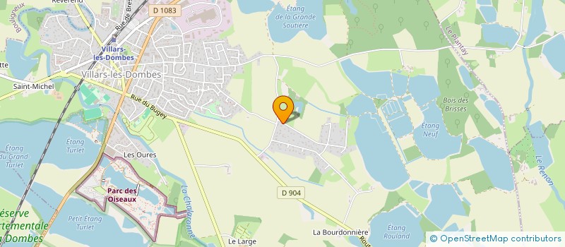 localisation de l'entreprise AML COMMUNICATIONS à VILLARS-LES-DOMBES