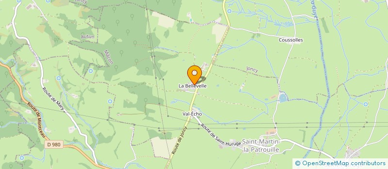 localisation de l'entreprise AML ENTREPRISE  SAINT-MARTIN-LA-PATROUILLE