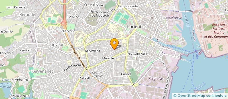 localisation de l'entreprise AML FINACONSEIL  LORIENT