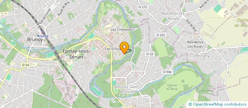 localisation de l'entreprise AML IMMO  EPINAY-SOUS-SENART