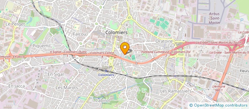 localisation de l'entreprise AML IMMO à COLOMIERS