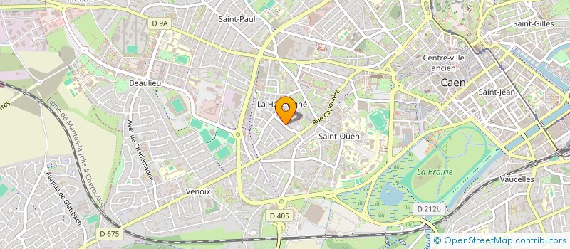localisation de l'entreprise AML PATRIMOINE à CAEN