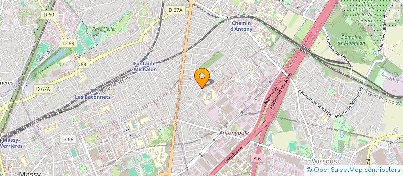 localisation de l'entreprise AML SERVICE à ANTONY