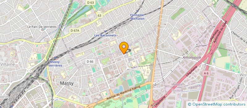 localisation de l'entreprise AML TAXI à MASSY
