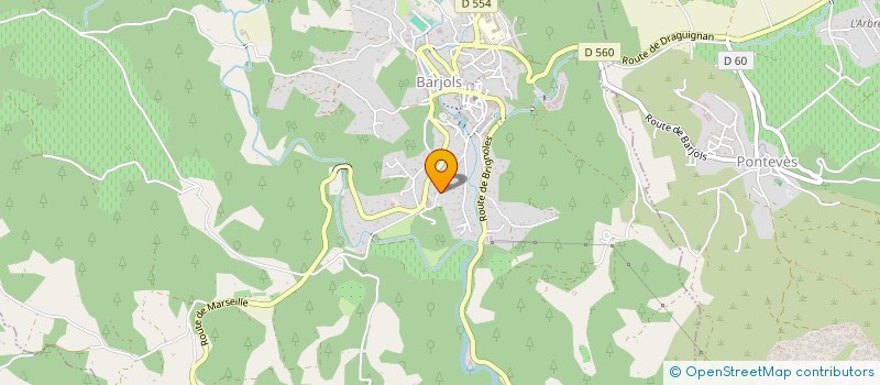 localisation de l'entreprise AML TELECOM  BARJOLS