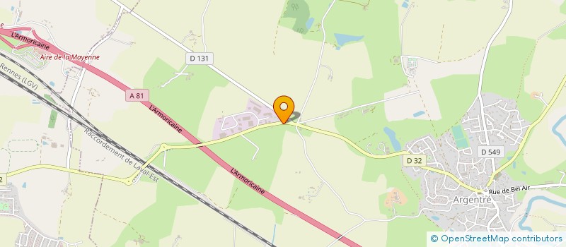 localisation de l'entreprise AML2  SOULGE-SUR-OUETTE