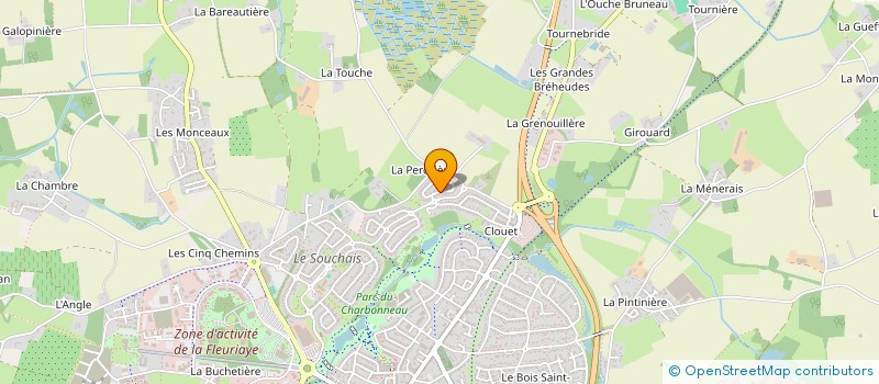 localisation de l'entreprise AMLB PREVENTION à CARQUEFOU