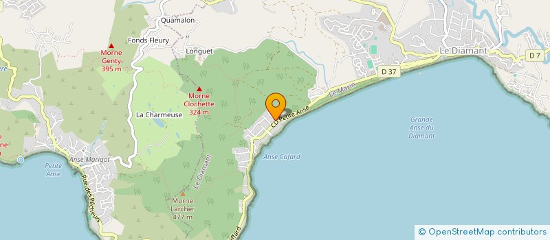 localisation de l'entreprise AMLBF à LE DIAMANT