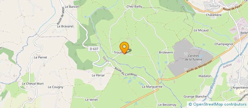 localisation de l'entreprise AMLEZA IMMOBILIER  HAUTE-RIVOIRE